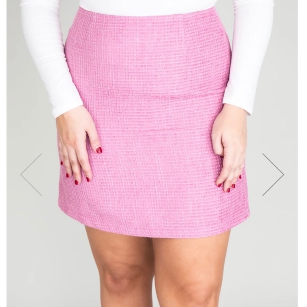 Pink Lily Pink Pencil Mini Skirt - Small Brand new without tags